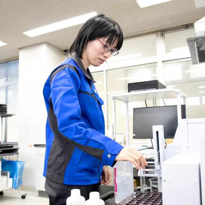 社員の働いている様子