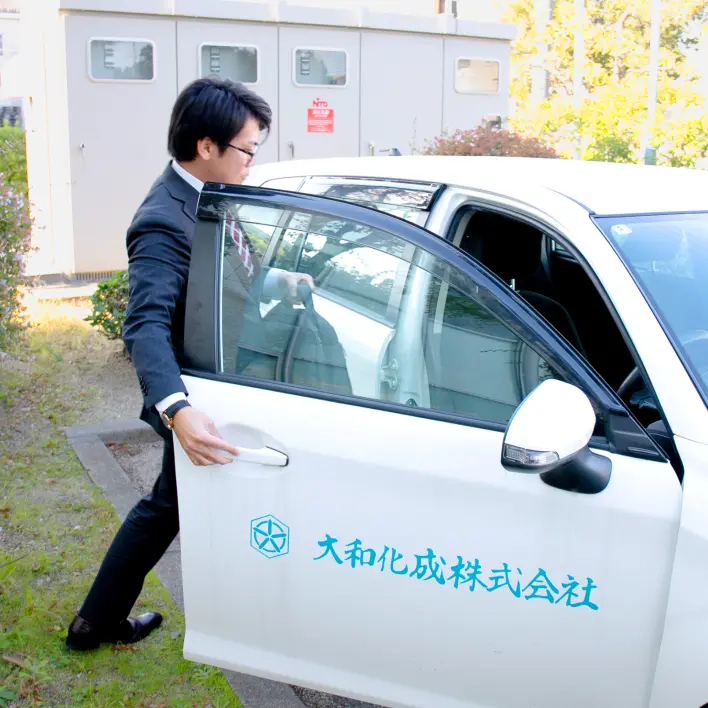 社員の働いている様子