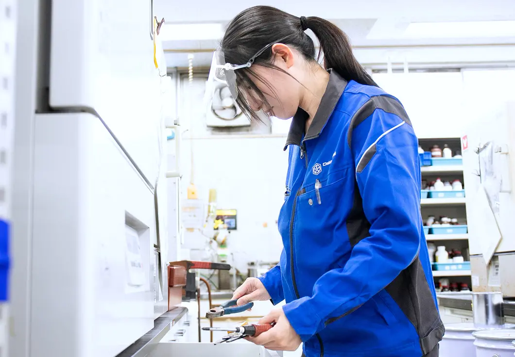 社員が働いている様子